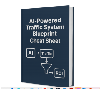 "Free AI Traffic System Blueprint Cheat Sheet"